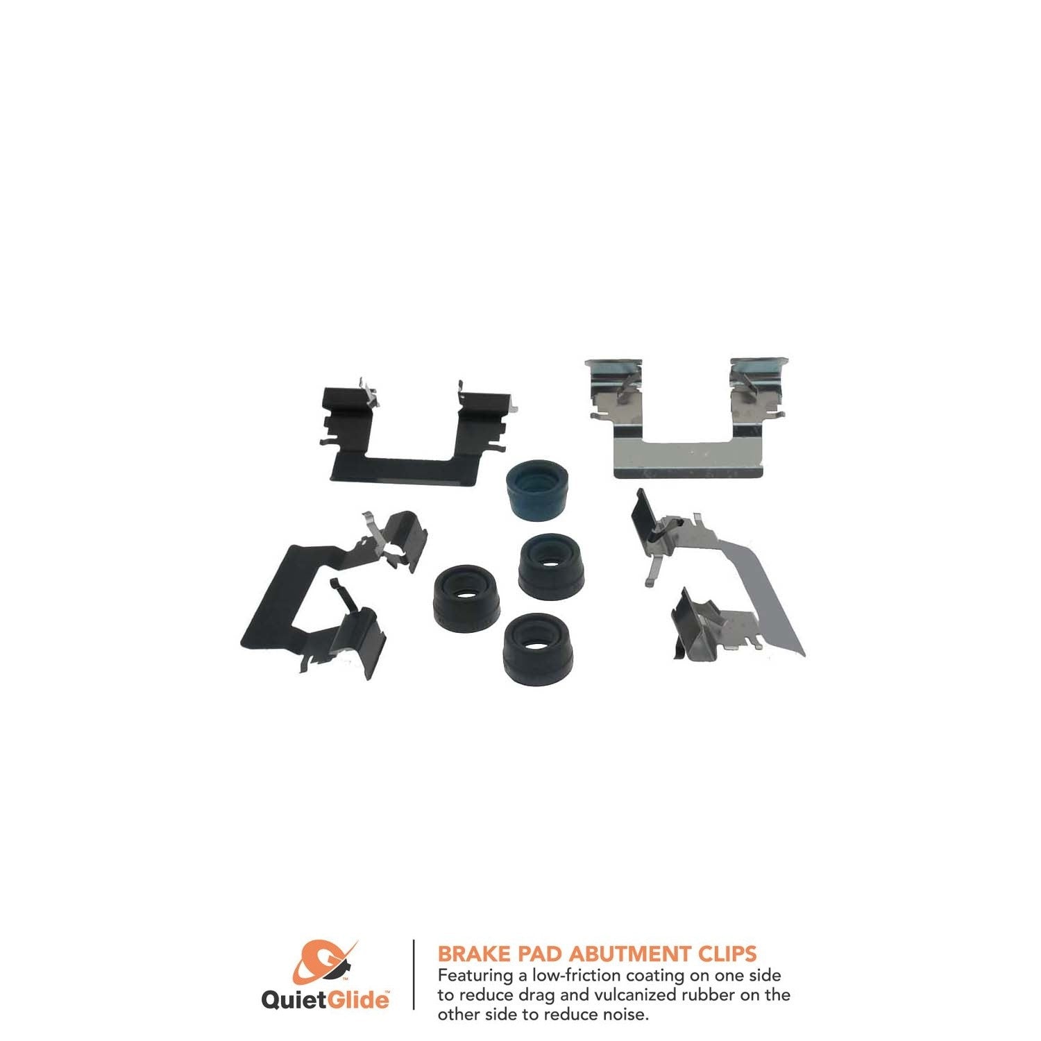 Carlson Disc Brake Hardware Kit  top view frsport H5831Q