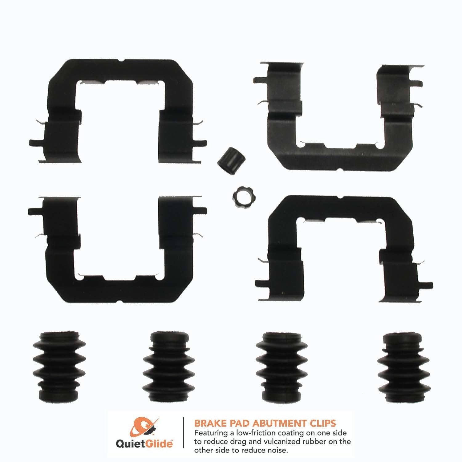 Carlson Disc Brake Hardware Kit  top view frsport H5845Q