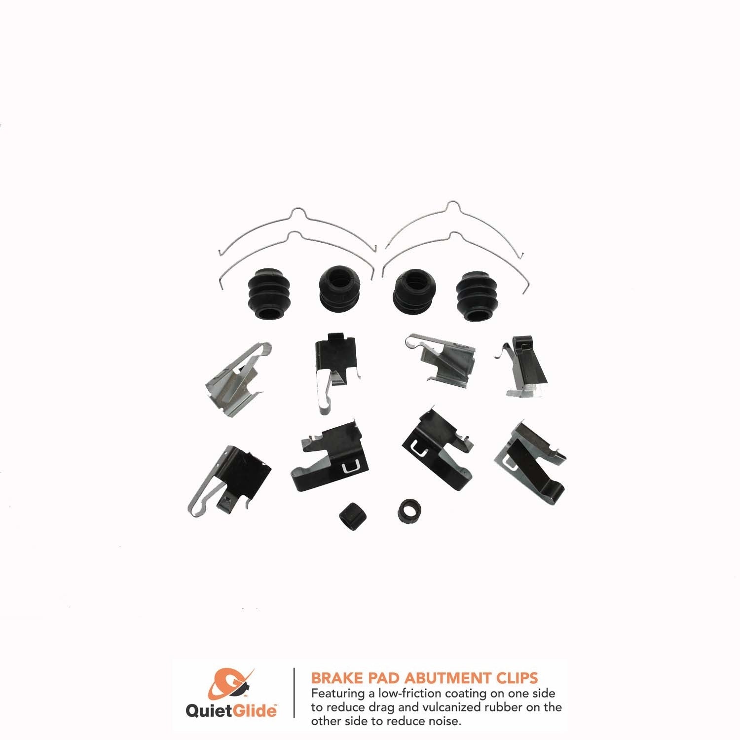 Carlson Disc Brake Hardware Kit  top view frsport H5864Q