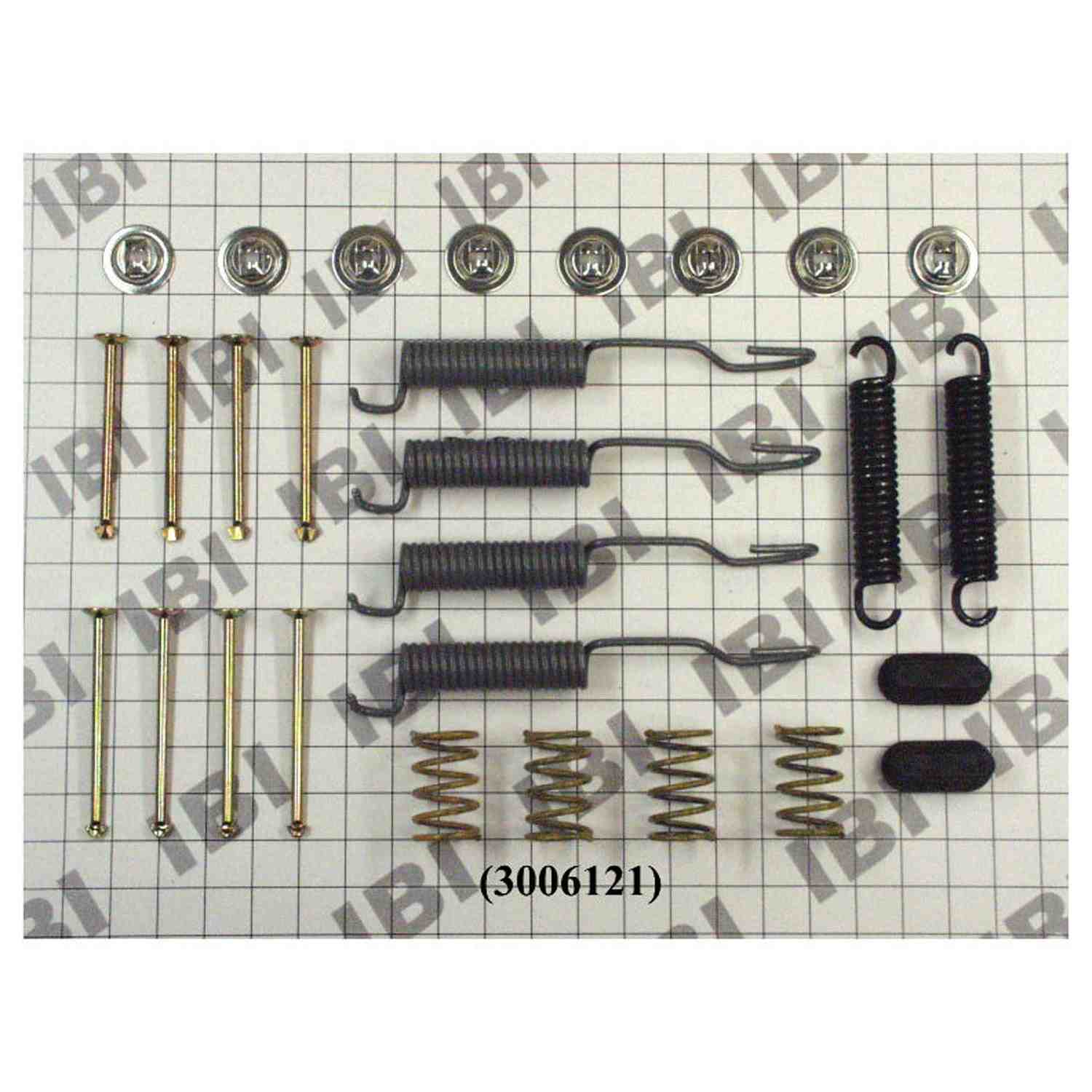 Carlson Drum Brake Hardware Kit  top view frsport H7019