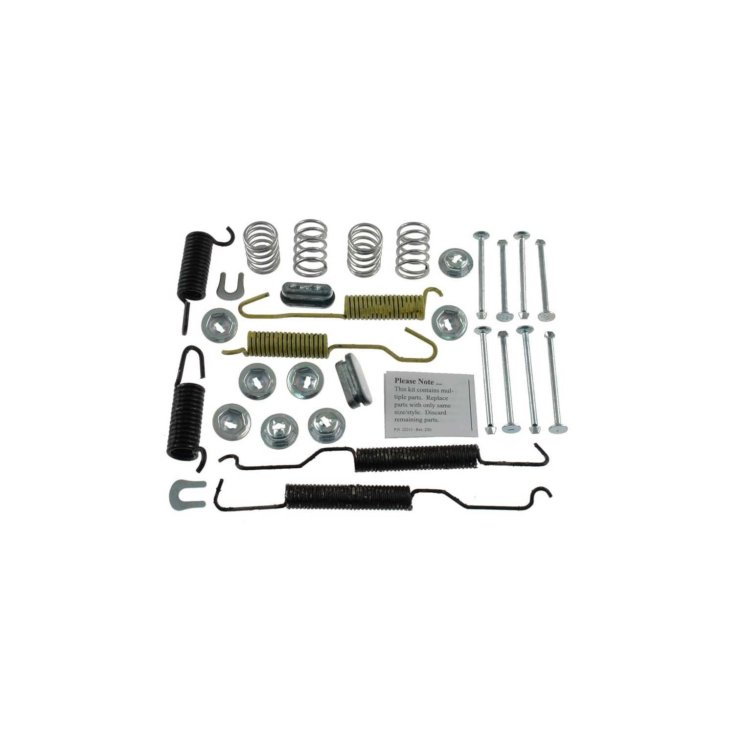 Carlson Drum Brake Hardware Kit  top view frsport H7129