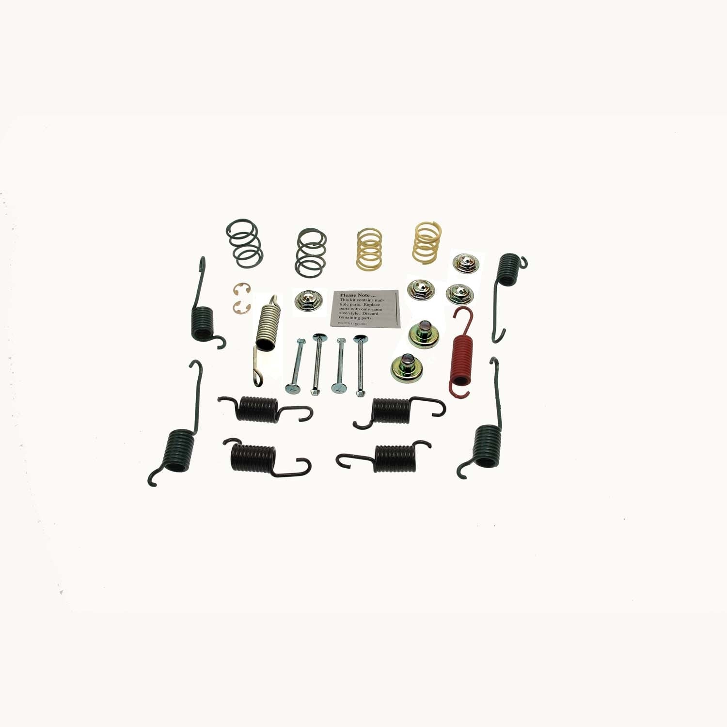 Carlson Drum Brake Hardware Kit  top view frsport H7281