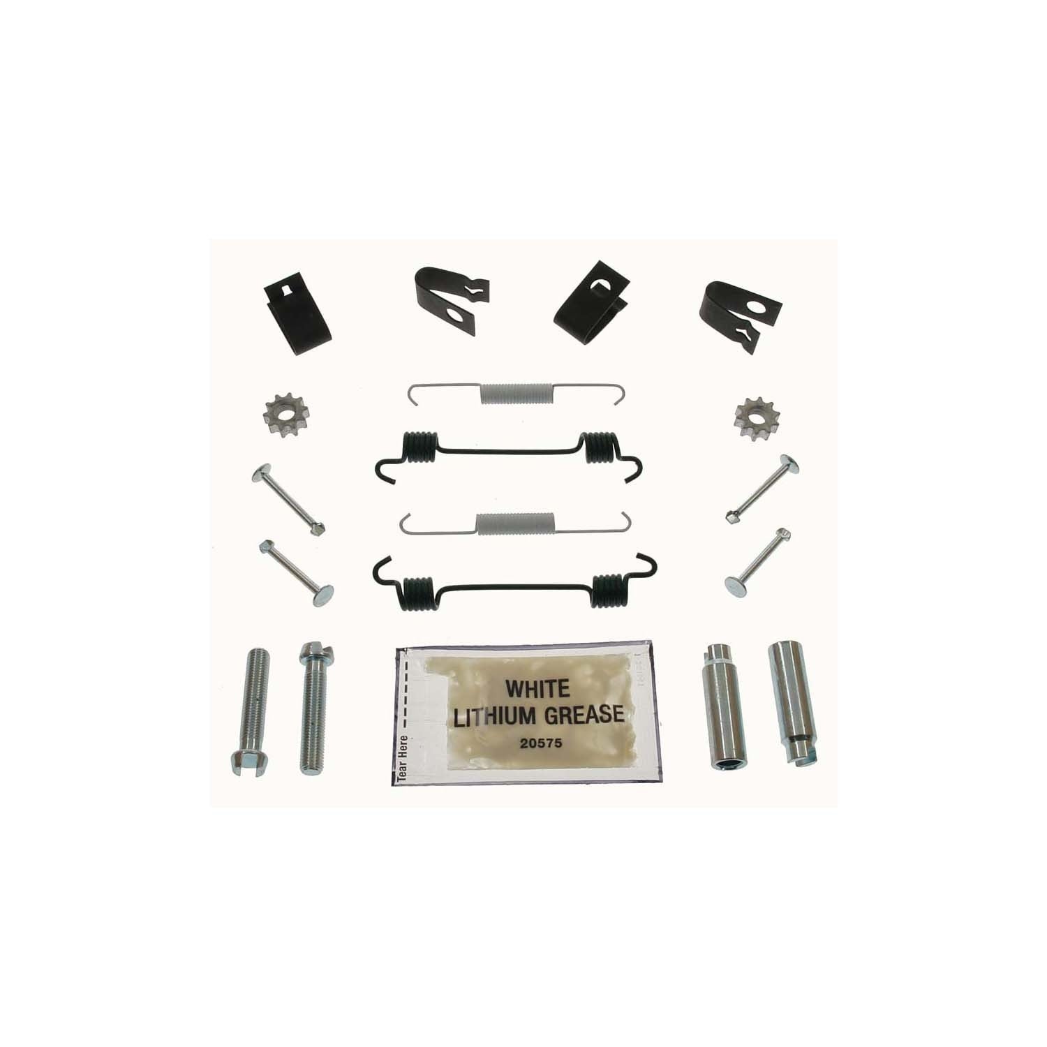 Carlson Parking Brake Hardware Kit  top view frsport H7302