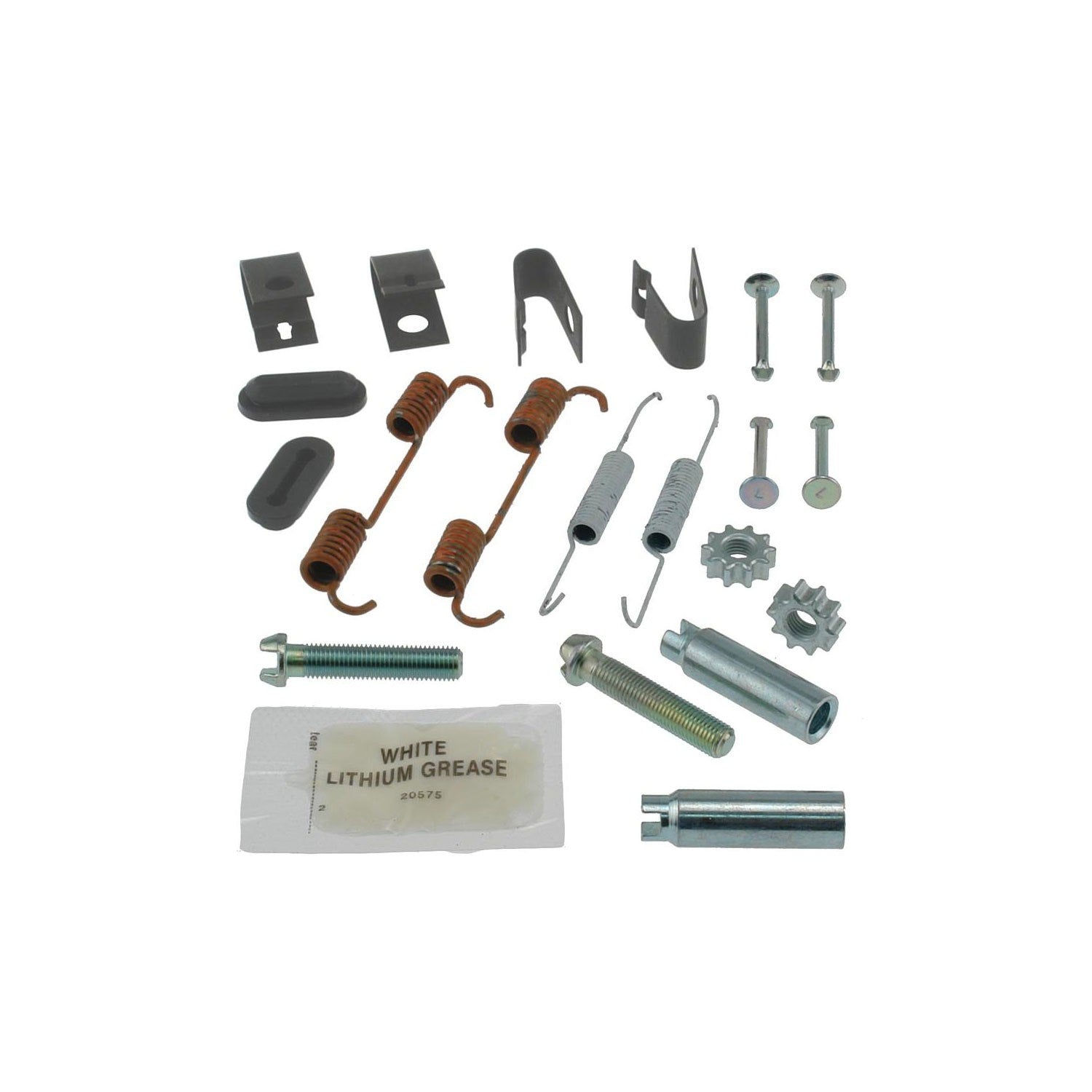 Carlson Parking Brake Hardware Kit  top view frsport H7345