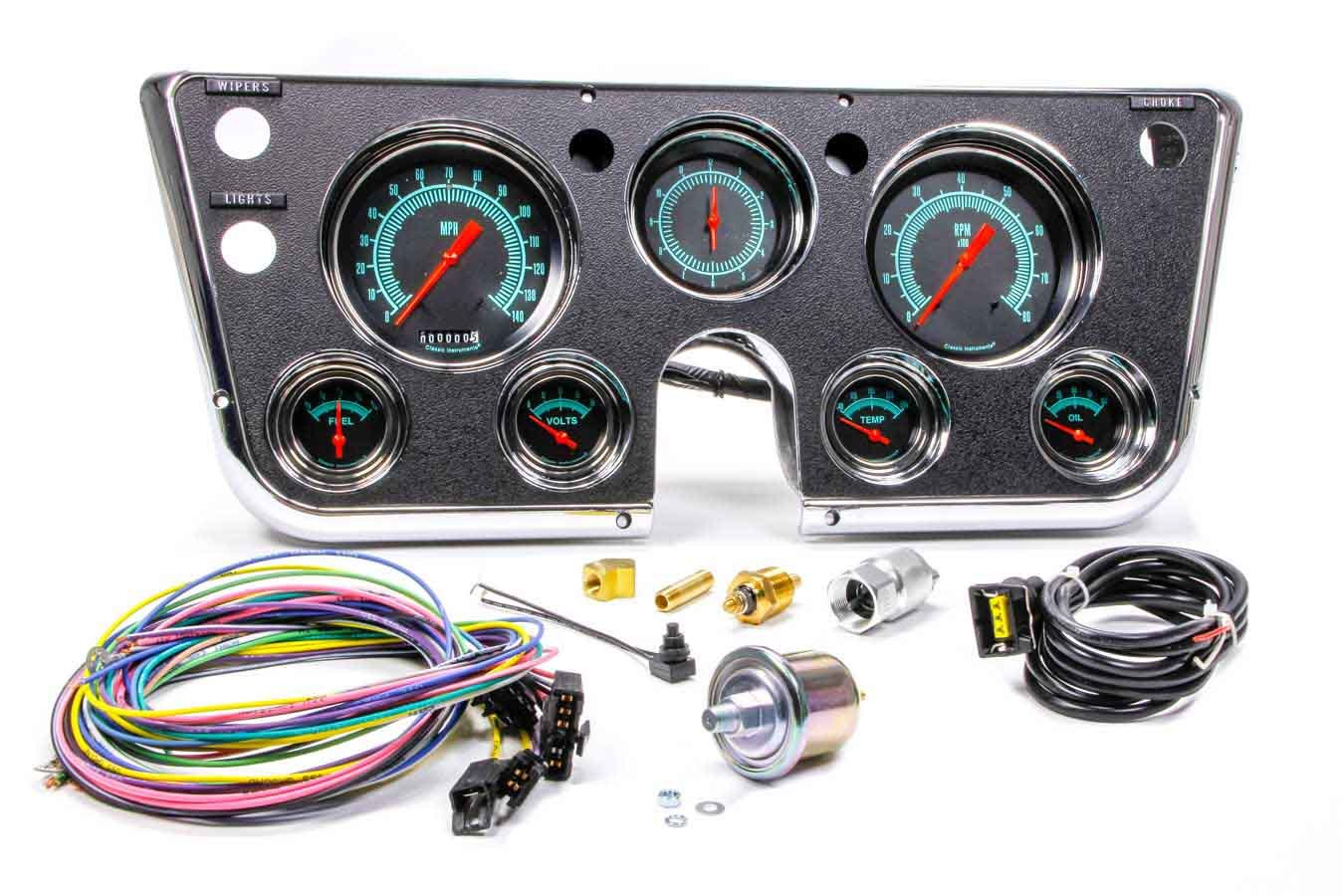 Classic Instruments 1967-72 Chevy Truck G-Stock Gauge Set CLACT67GS