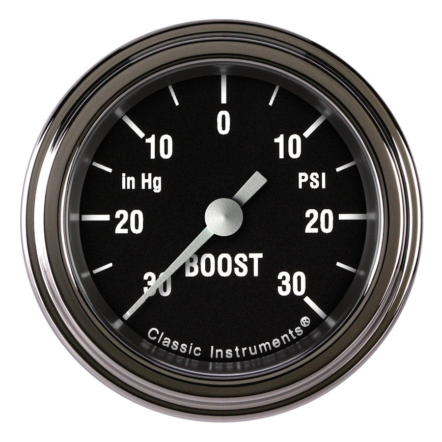 Classic Instruments Hot Rod Boost/Vac 2-1/8 Full Sweep CLAHR141SLF