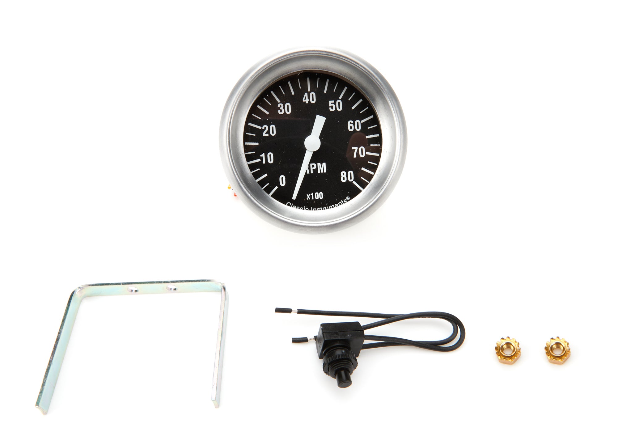 Classic Instruments Hot Rod Tachometer 2-5/8 Full Sweep CLAHR383APF