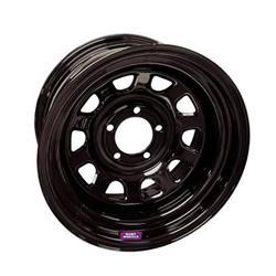 Bart Wheels 15x10 5x4.5 3.75in BS Blk Supertrucker Wheel CLE7015012