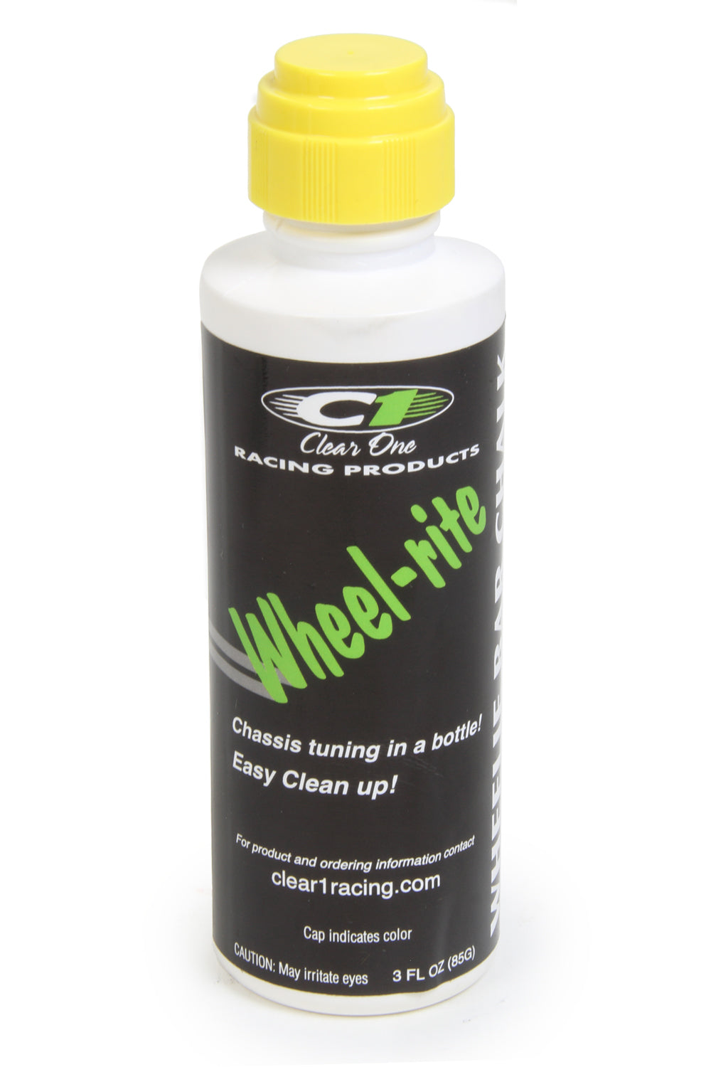 Clear One Racing Products Wheelie Bar Chalk Yellow 3oz CLRWRC2