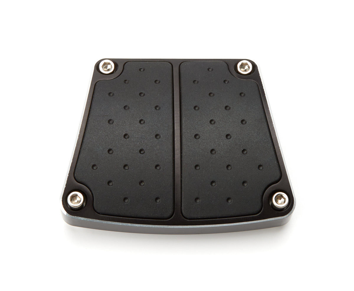 Clayton Machine Works Billet Brake/Clutch Peda l Cover Black CMWBPM-206-B