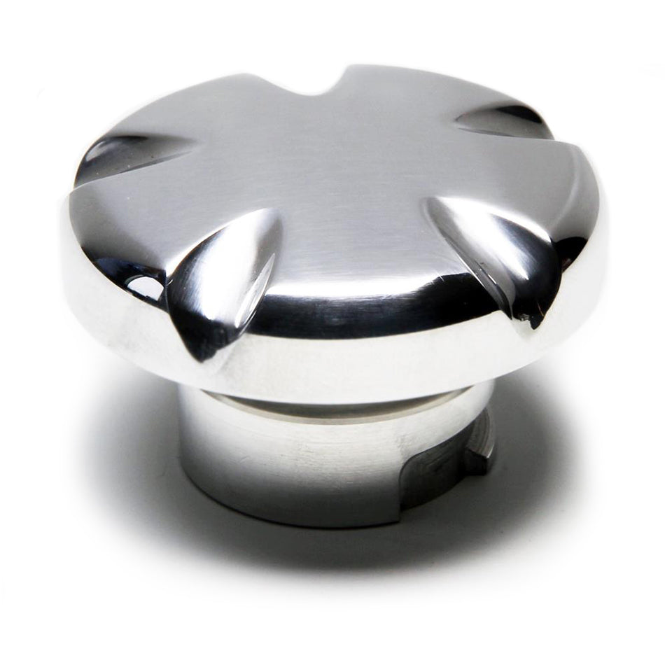 Clayton Machine Works LS Engine Oil Cap Groove d Polished CMWLSO-01-P