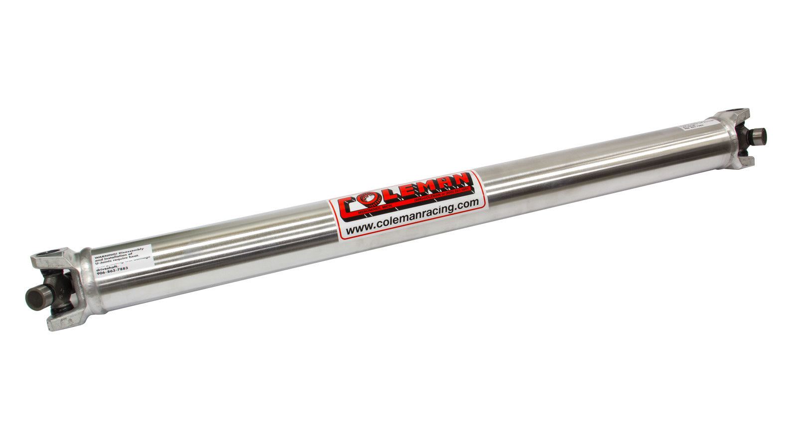 Coleman Machine Alum. Driveshaft 43in COL16618