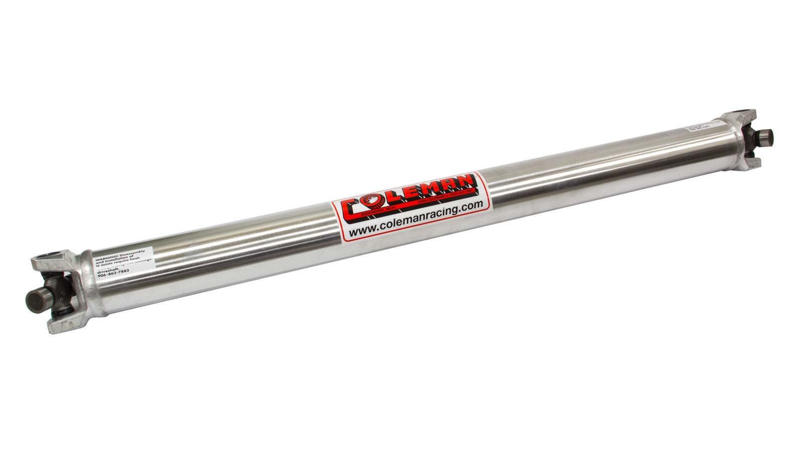 Coleman Machine Alum. Driveshaft 49in COL16630