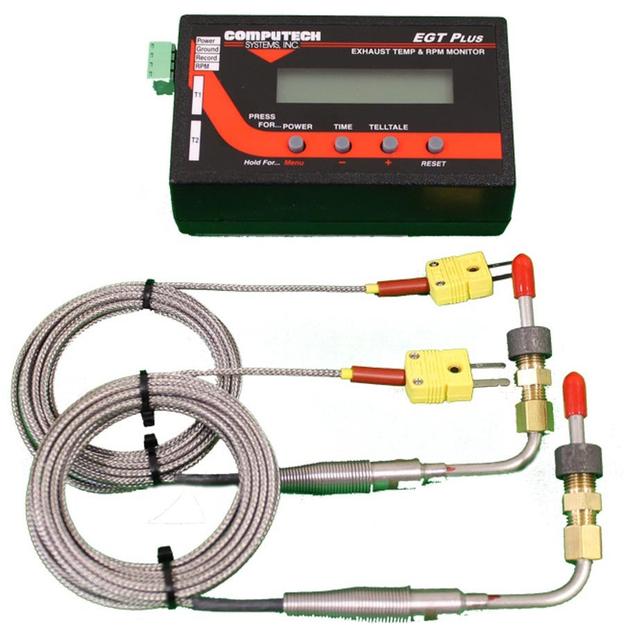 Computech Systems EGT Plus Weld-In Style w/Dual Probes CPT4100-2