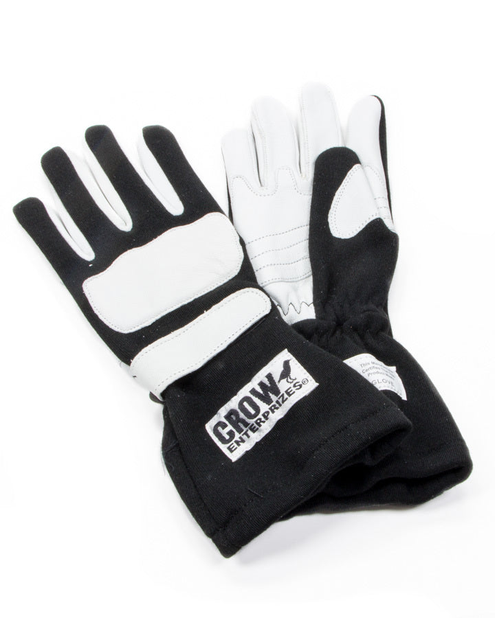 Crow Enterprizes Gloves Large Black Nomex 2-Layer Wings CRW11774