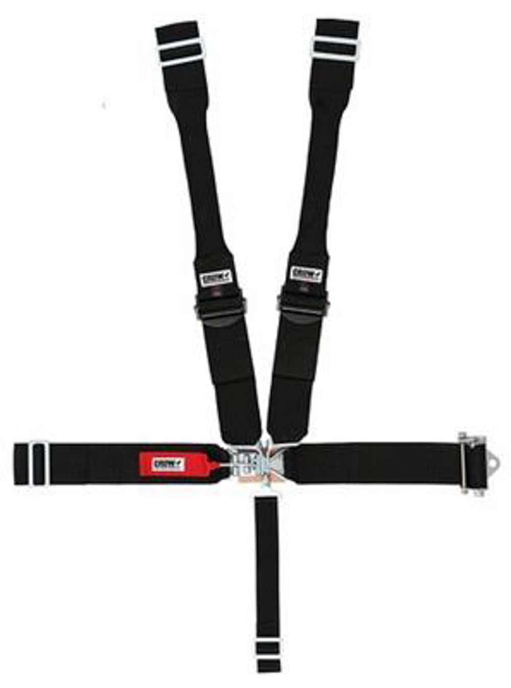 Crow Enterprizes Seat Belts 5 Point With Ratchet Left Side 5-Way CRW40084PRB