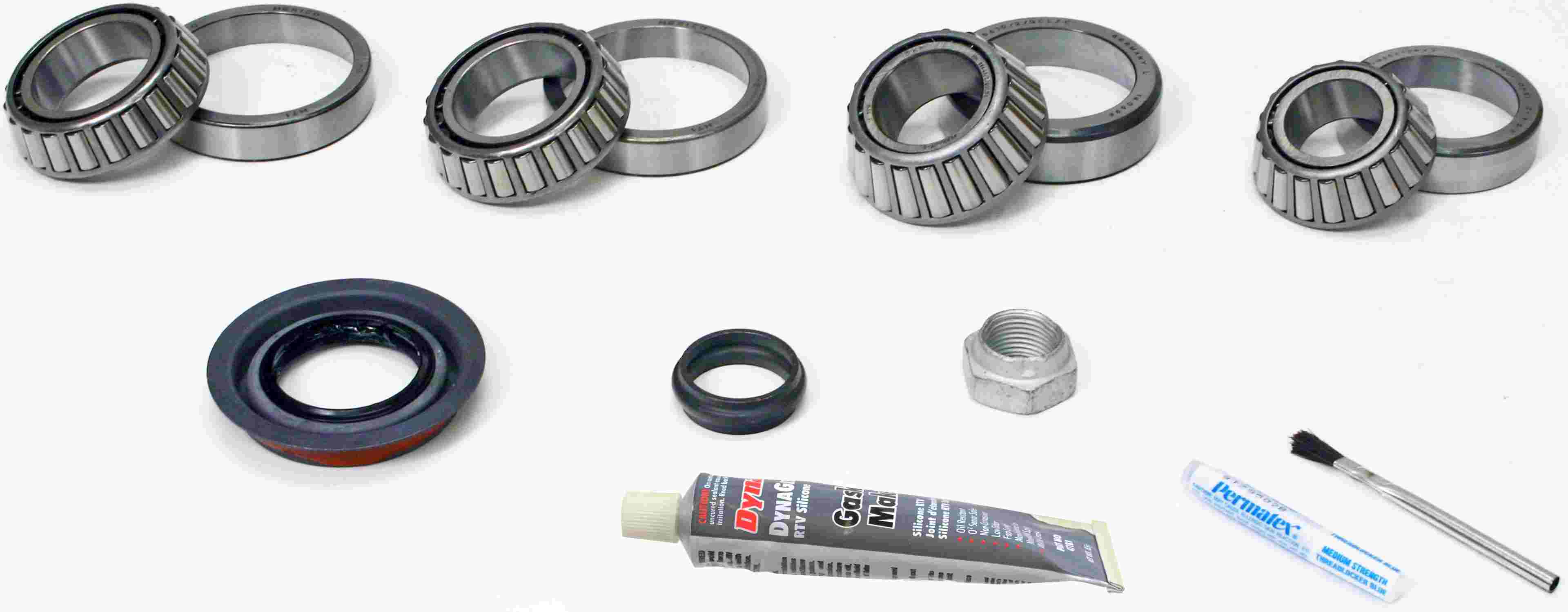 SKF Axle Differential Bearing and Seal Kit  top view frsport SDK302