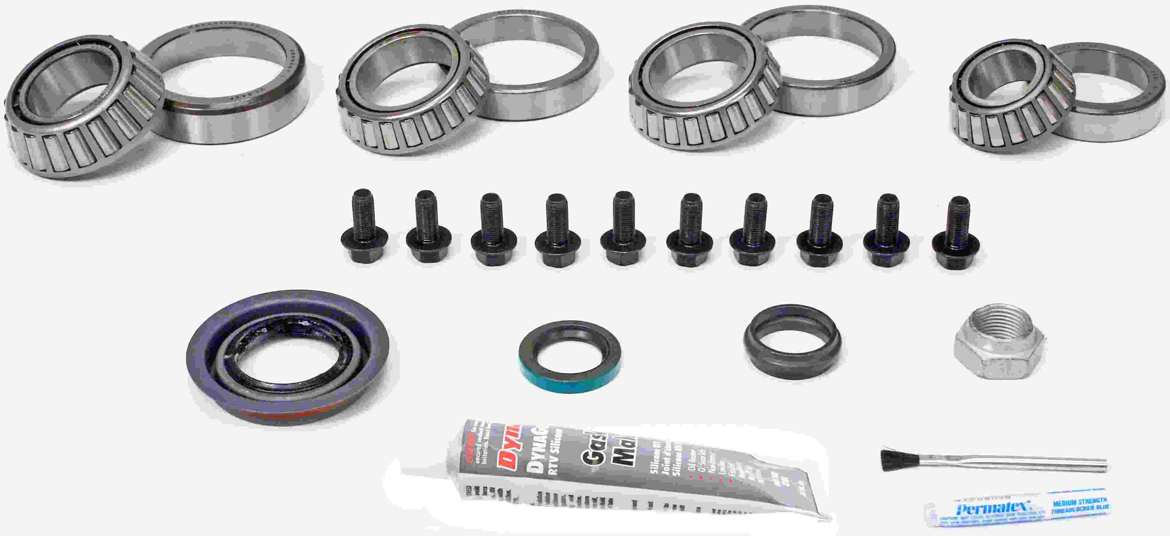 SKF Axle Differential Bearing and Seal Kit  top view frsport SDK303-MK