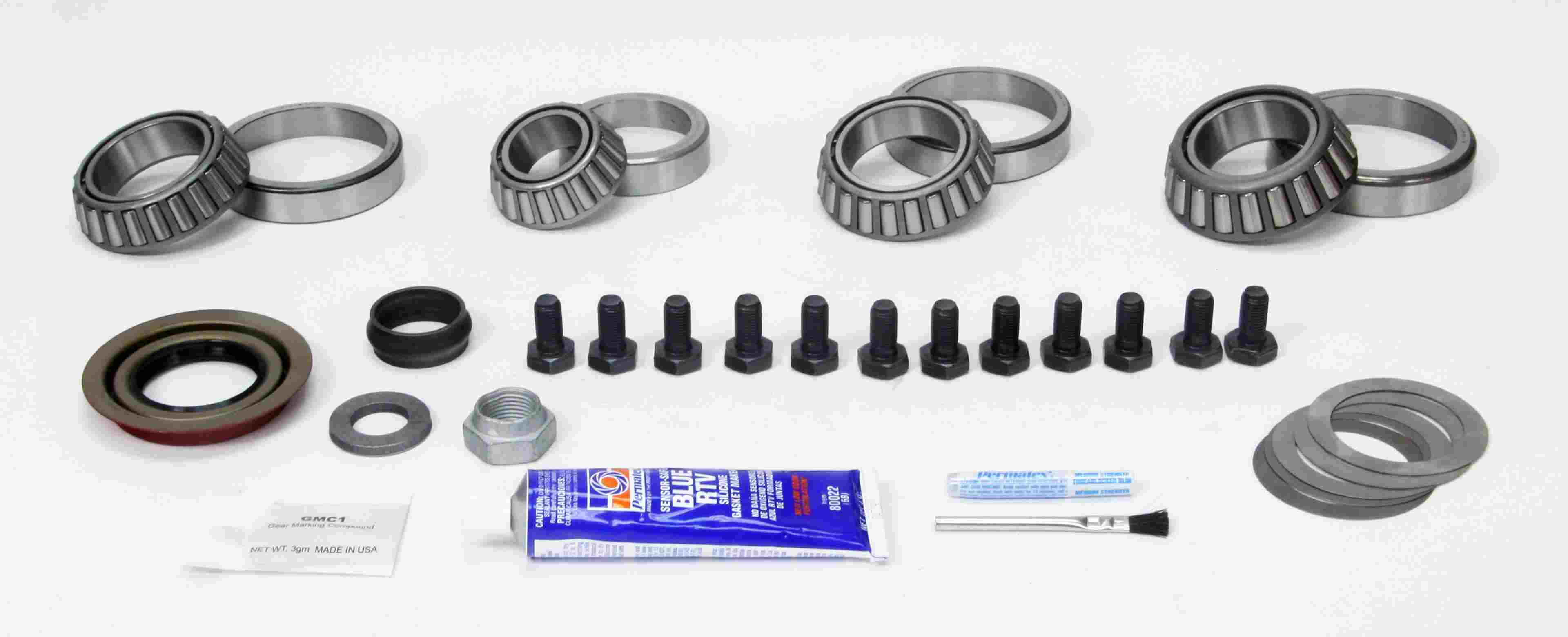 SKF Axle Differential Bearing and Seal Kit  top view frsport SDK304-AMK