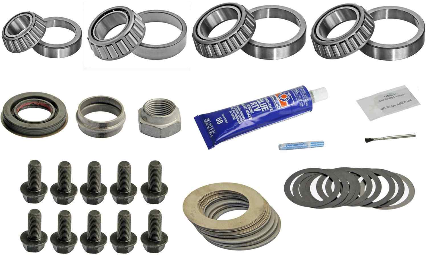 skf axle differential bearing and seal kit  frsport sdk305-amk