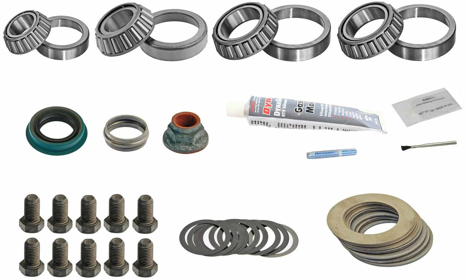 skf axle differential bearing and seal kit  frsport sdk311-emk