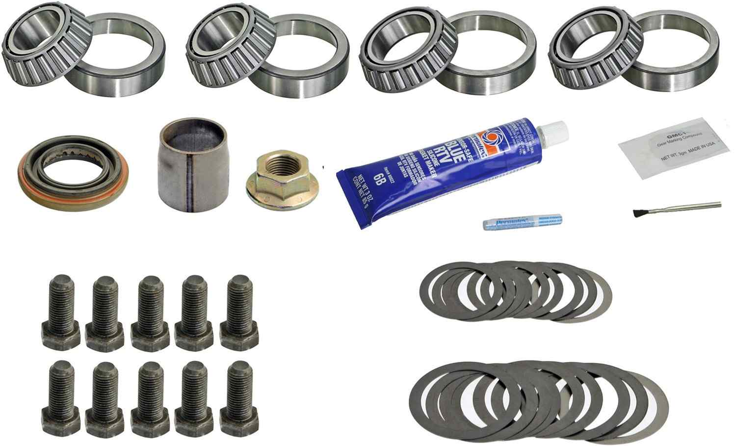 SKF Axle Differential Bearing and Seal Kit  top view frsport SDK333-AMK