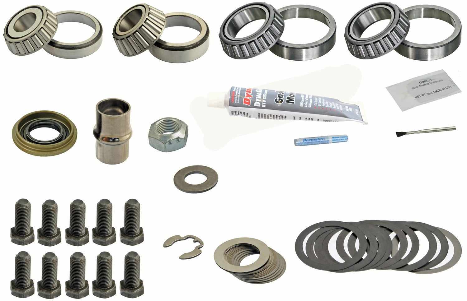 SKF Axle Differential Bearing and Seal Kit  top view frsport SDK339-CMK