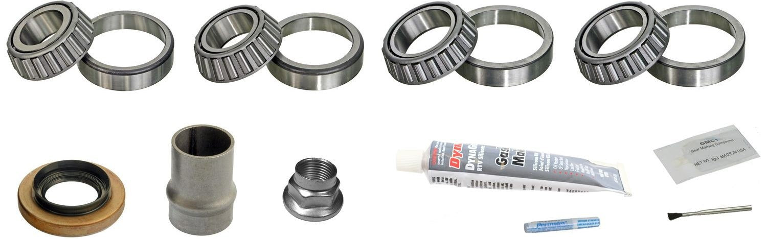 SKF Axle Differential Bearing and Seal Kit  top view frsport SDK350