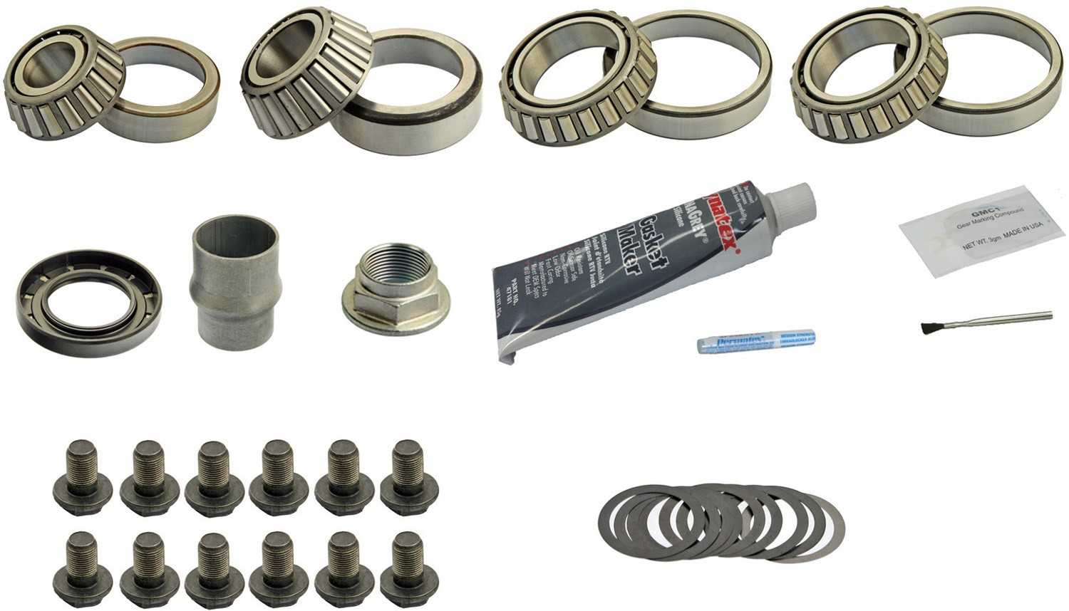 skf axle differential bearing and seal kit  frsport sdk355-mk