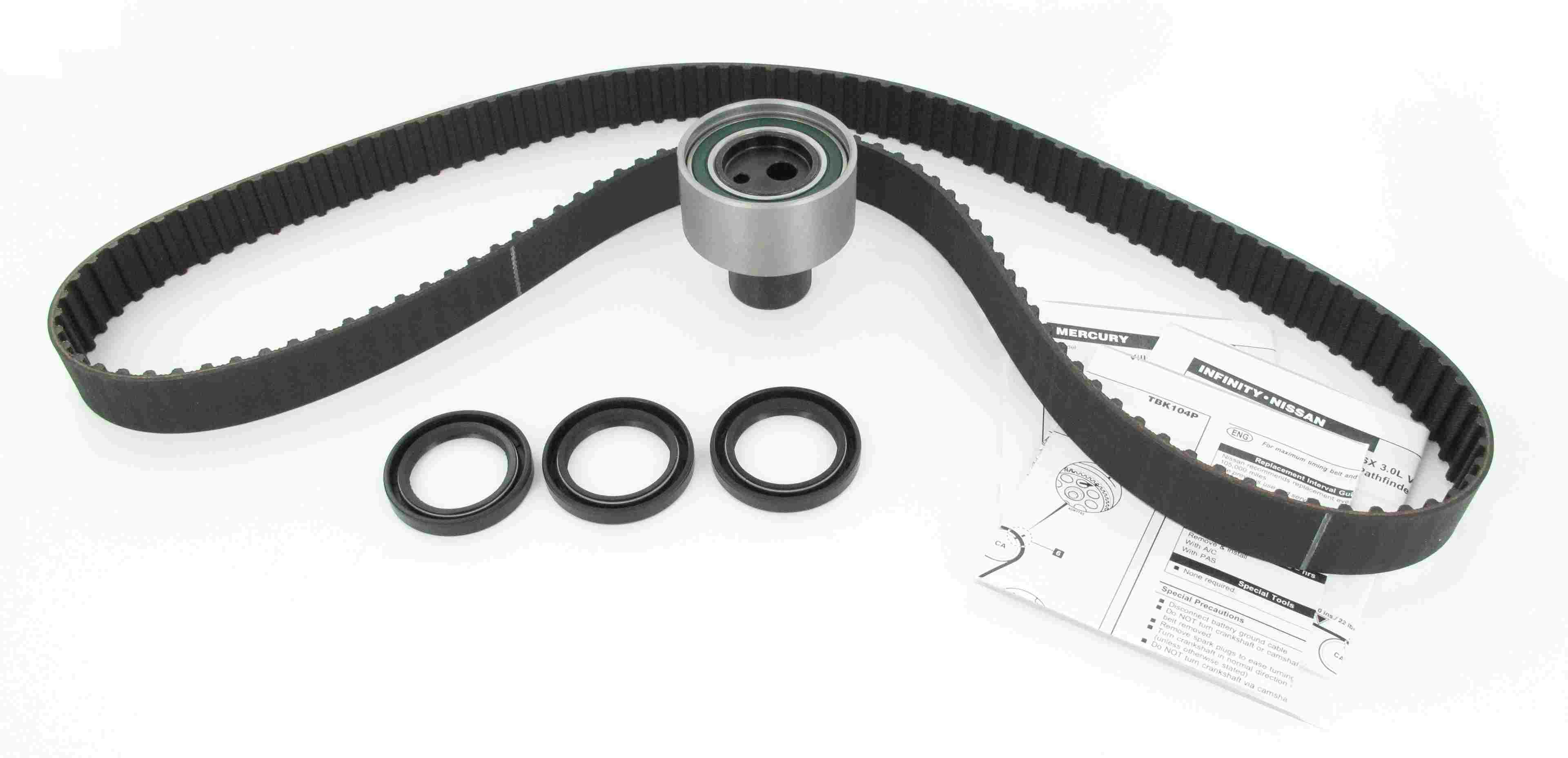 skf engine timing belt kit  frsport tbk104p