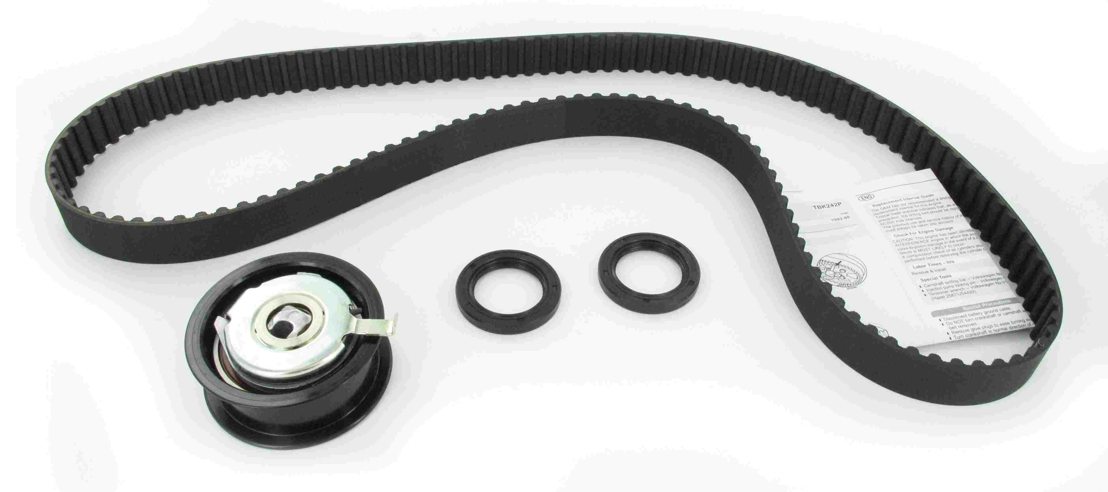 skf engine timing belt kit  frsport tbk242p