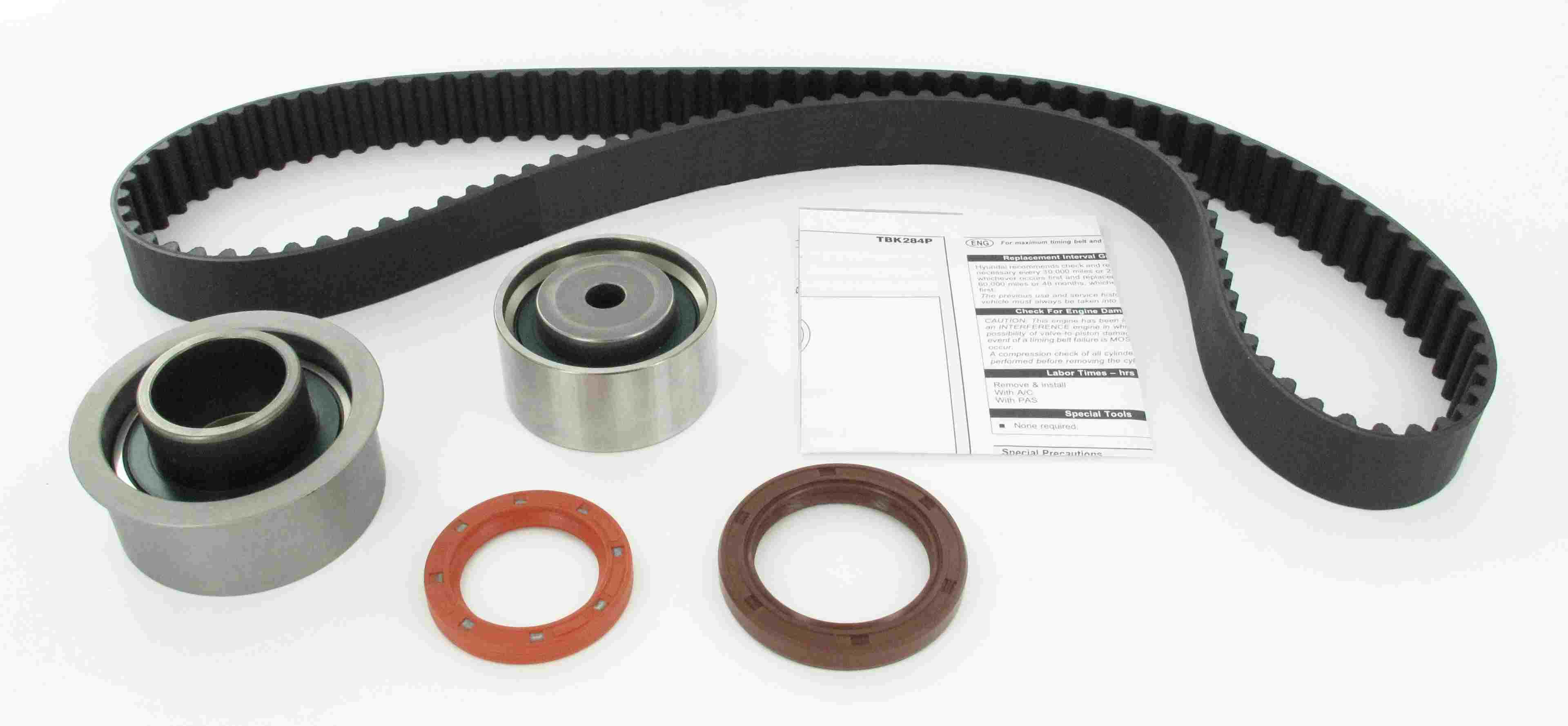 skf engine timing belt kit  frsport tbk284p