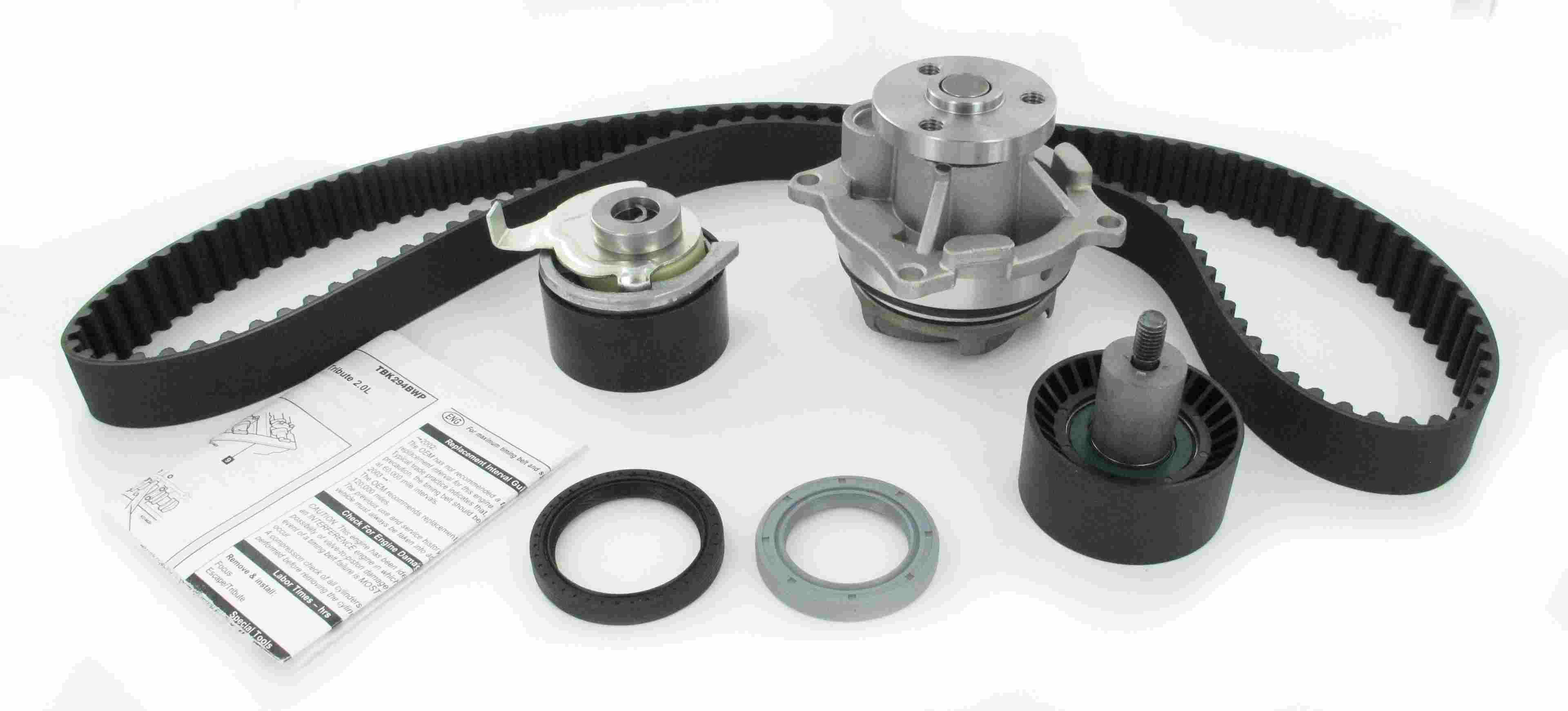 skf engine timing belt kit with water pump  frsport tbk294wp