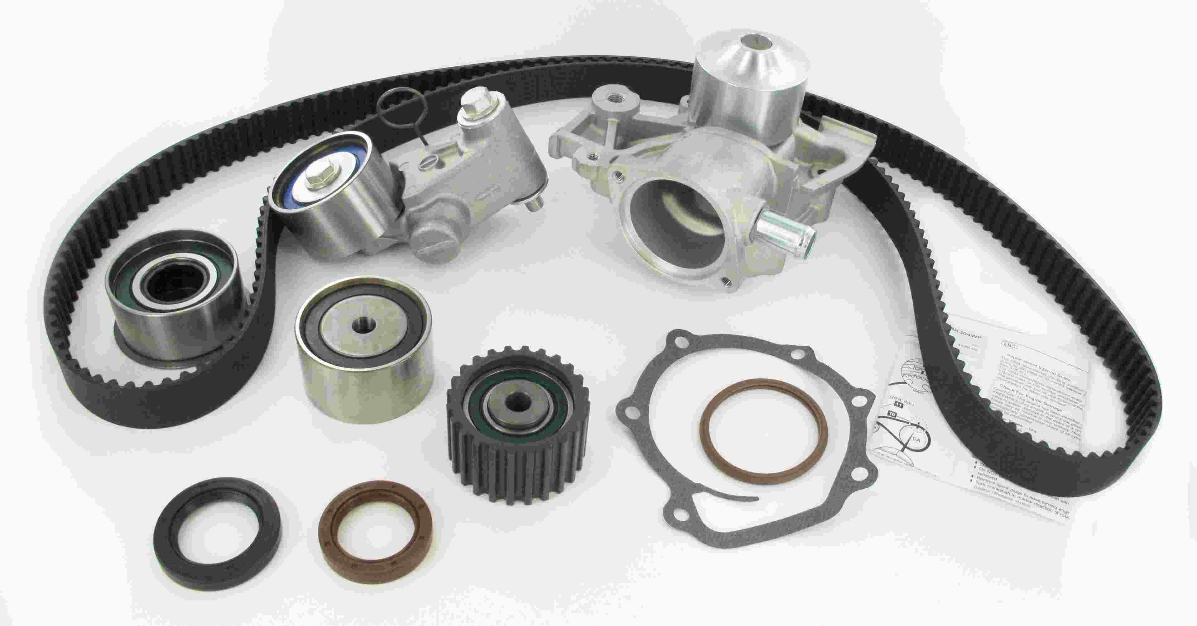 skf engine timing belt kit with water pump  frsport tbk304wp