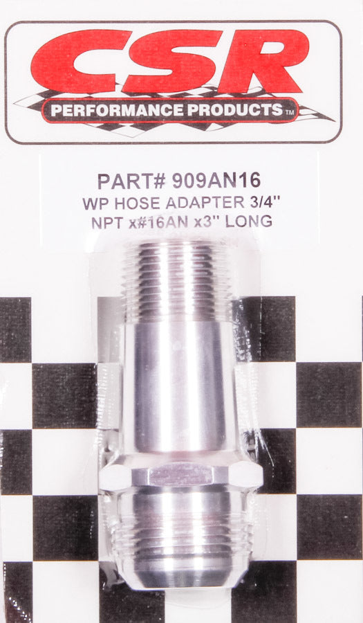 CSR Performance 3/4in NPT To #16AN Hose CSI909AN16