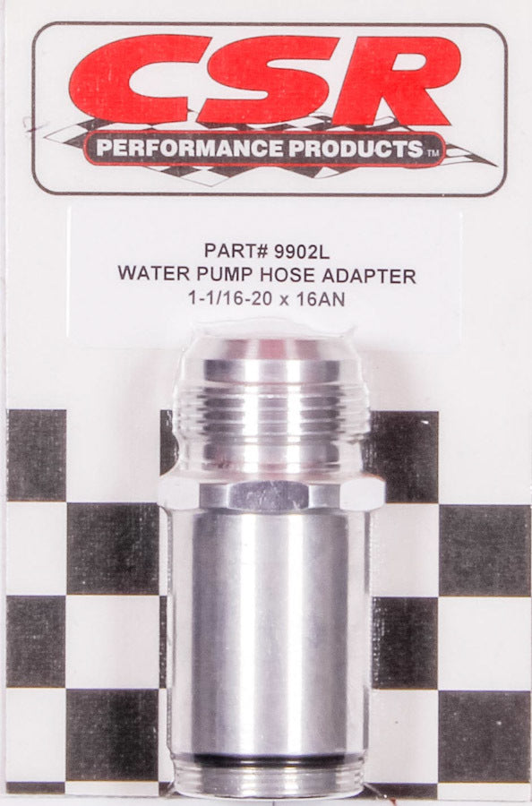 CSR Performance Water Pump Hose Adapter - 1-1/4 x 16an CSI9902L