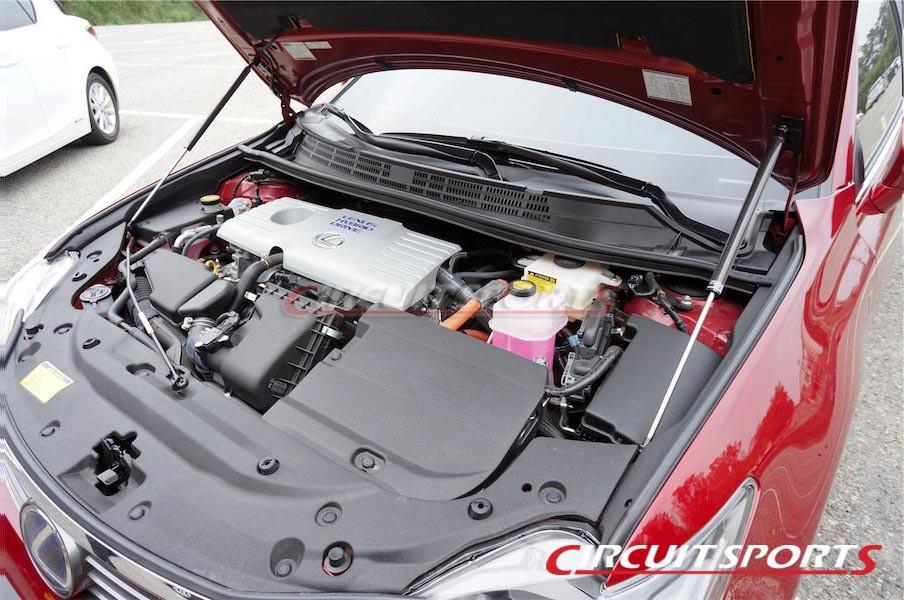 Circuit Sports Engine Hood Damper - Lexus CT 200h - Carbon