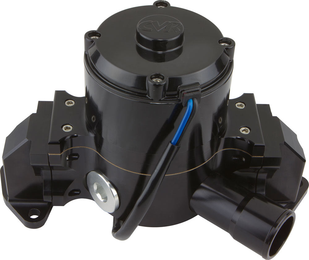 CVR Performance SBF Billet Alum Electric Water Pump Black CVR8502BK
