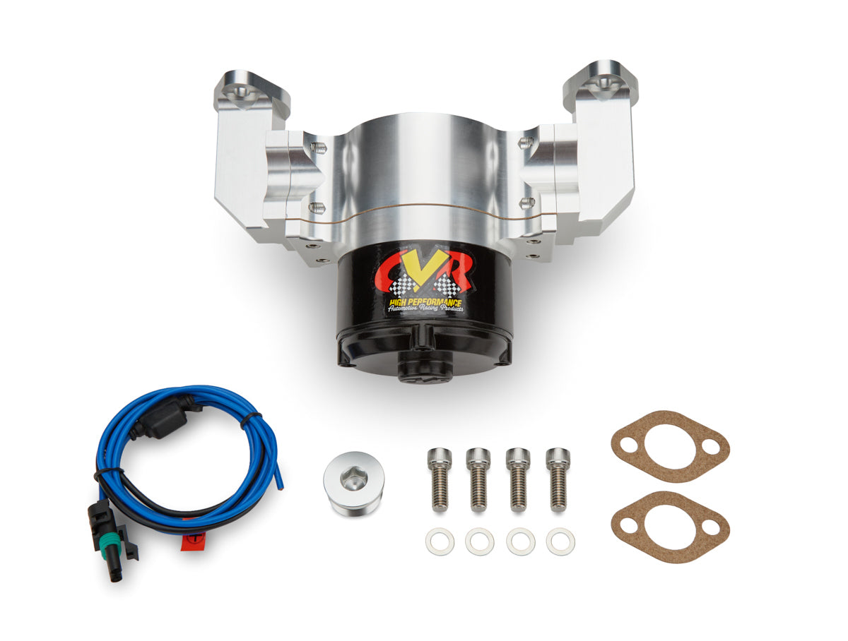 CVR Performance SBC Billet Alum Electric Water Pump Clear CVR8550CL