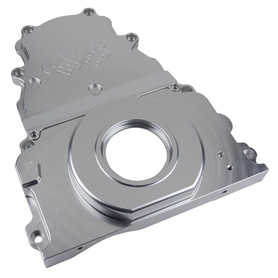 CVR Performance GM LS Billet Timing Cover 2-Piece Clear CVRTC2327CL