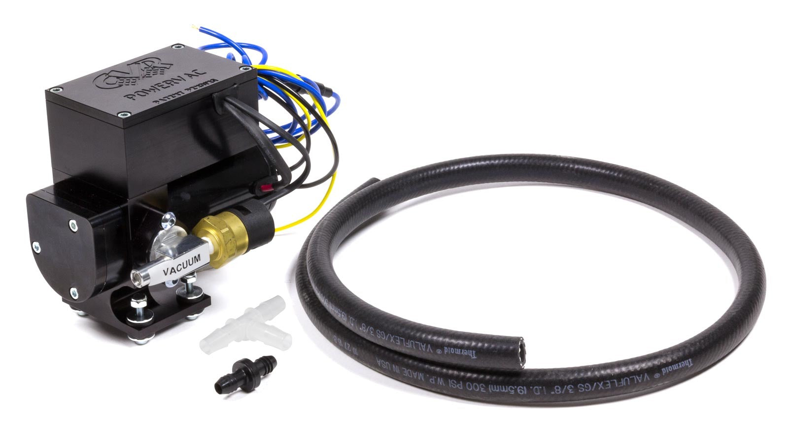 CVR Performance 12 Volt Electric Vacuum Pump Black Anodized CVRVP665