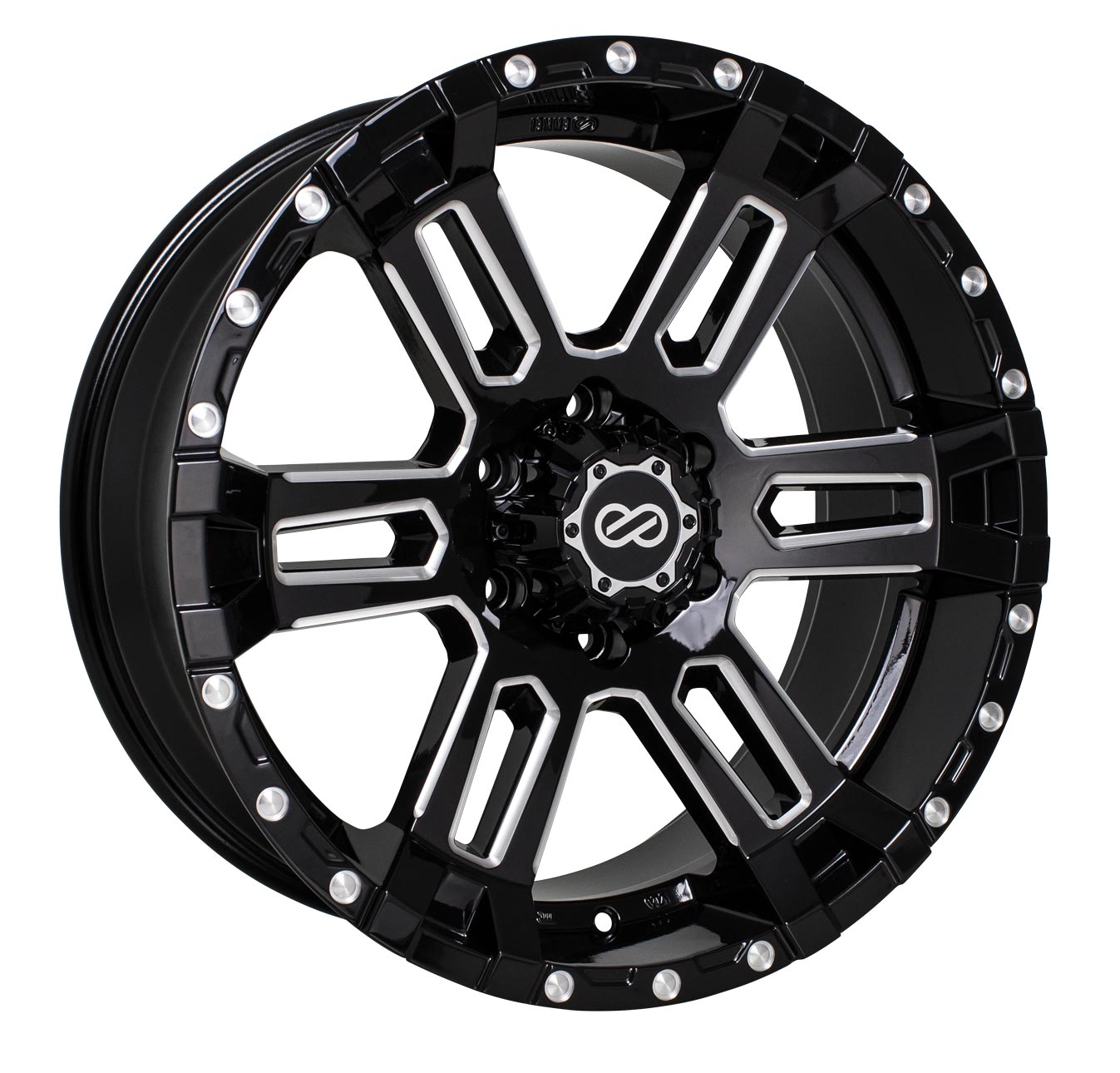 Enkei Commander Wheel Black Machined 20x9 +25 5x150 519-290-5825BKM