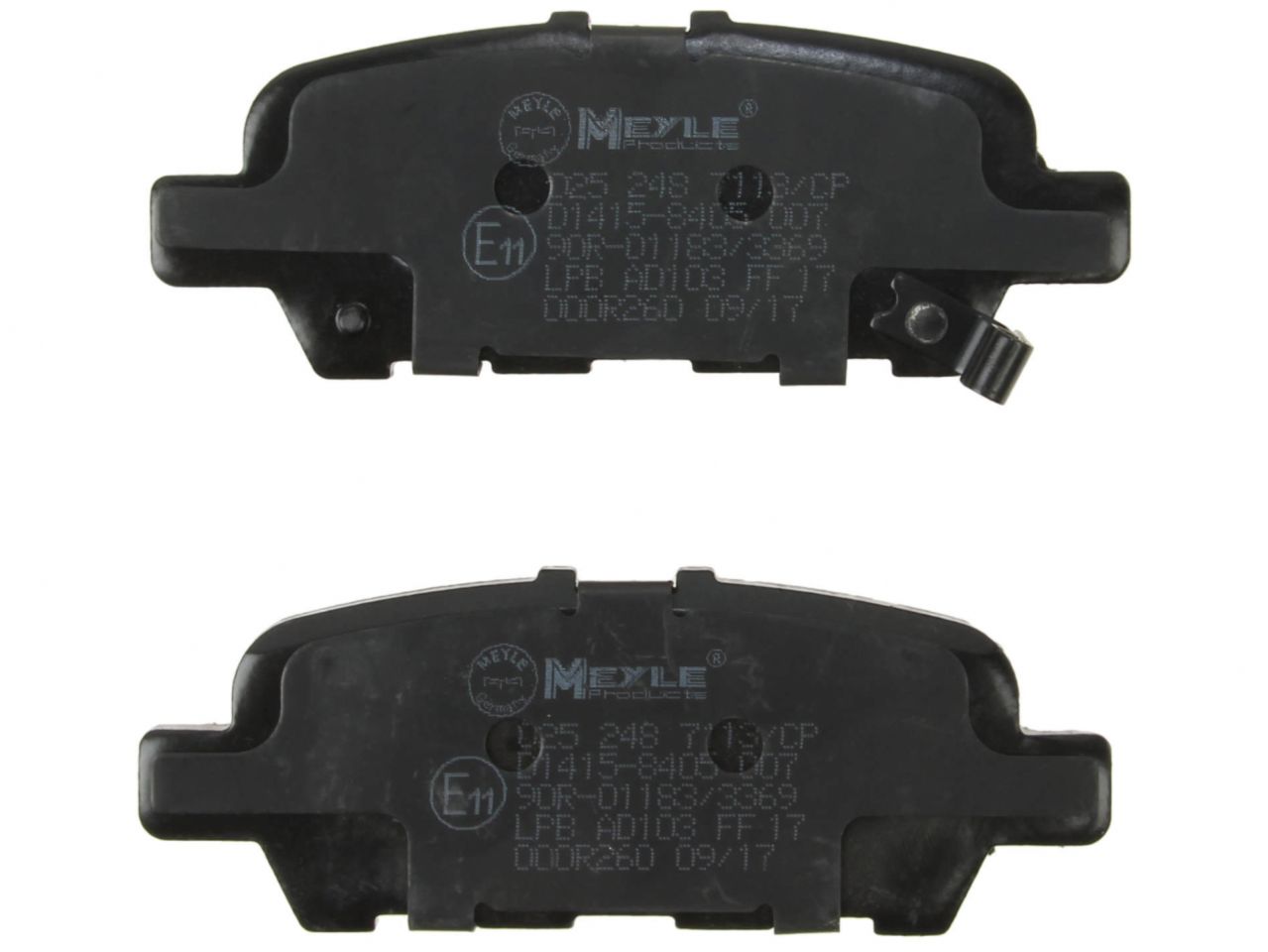 Meyle Brake Pads 0252487113/CP Item Image