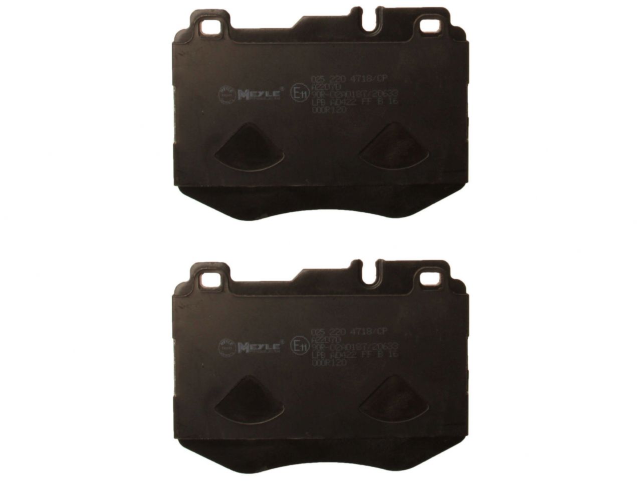 Meyle Brake Pads 0252204718 Item Image