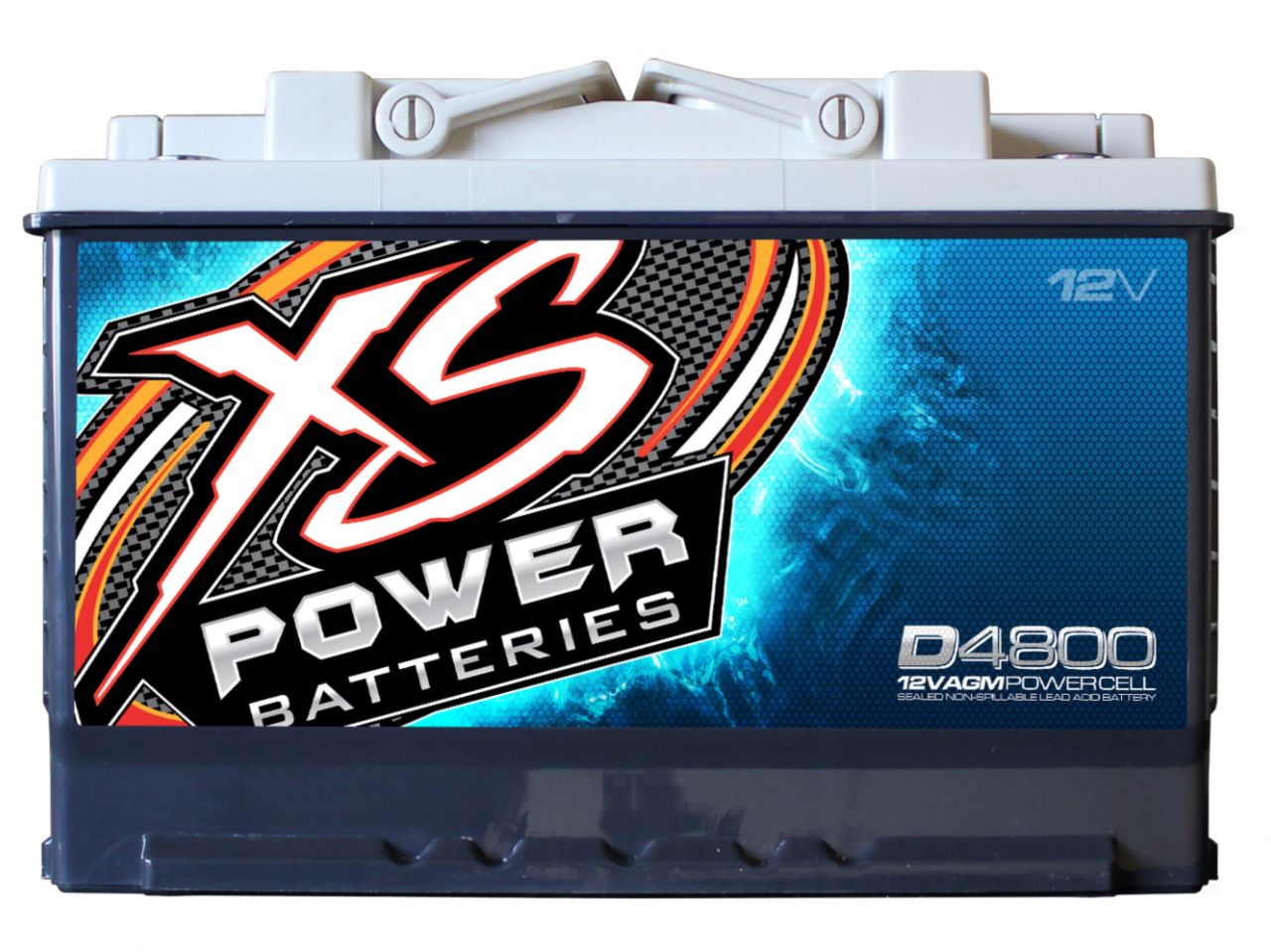 XS Power 12V BCI Group 48 AGM Battery, Max Amps 3000A, CA: 815 Ah: 60