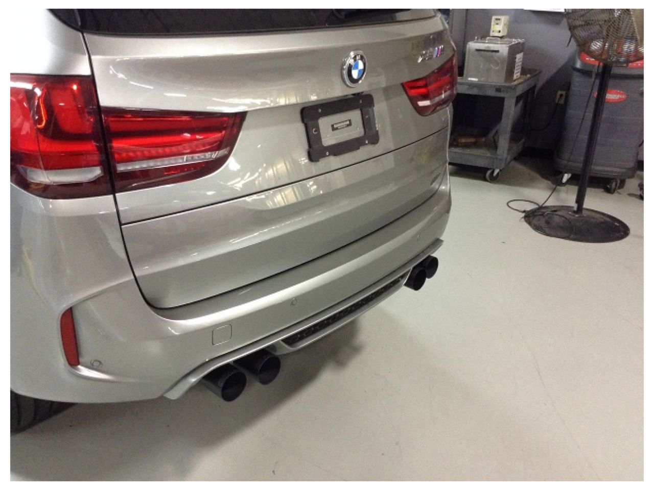 Dinan Free Flow Stainless Exhaust with Black Tips for BMW F85 X5M F86 X6M