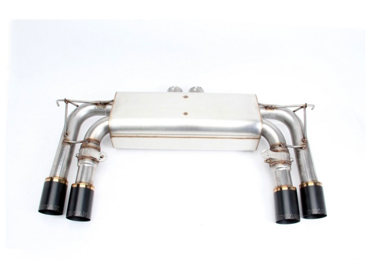 Dinan Free Flow Stainless Exhaust with Black Tips for BMW F85 X5M F86 X6M