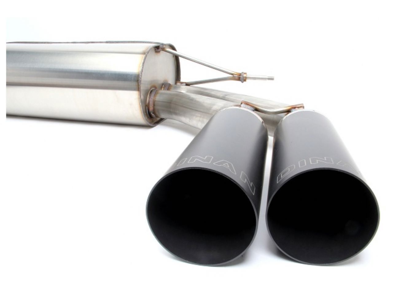 Dinan Polished Tip Free Flow Exhaust System With Polished Tips