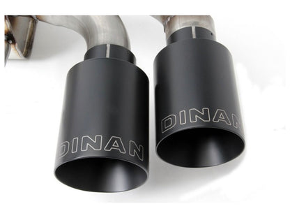 Dinan Freeflow Exhaust with Black Tips for the G30 M550i.