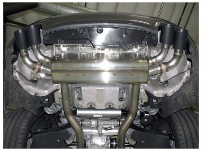 Dinan Freeflow Exhaust with Black Tips for the G30 M550i.
